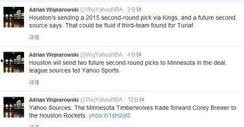 爆料火箭最新交易信息